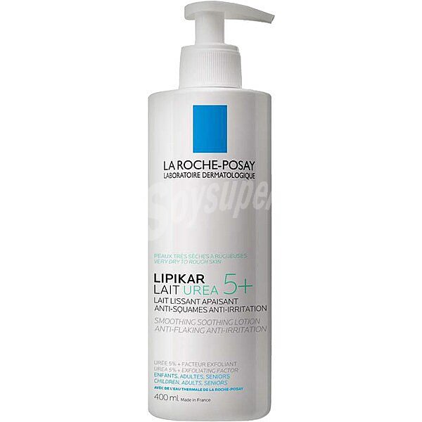 Lipikar Urea 5+ leche corporal para piel extremadamente seca en adultos