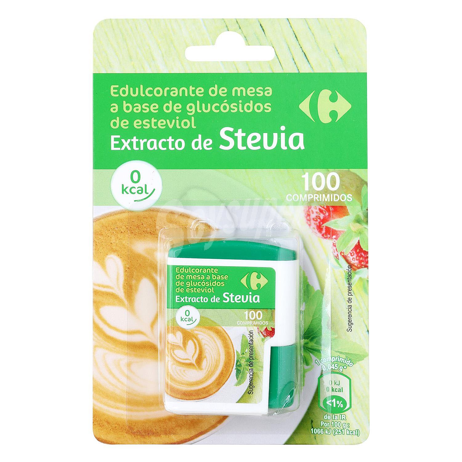 Edulcorante de mesa Stevia