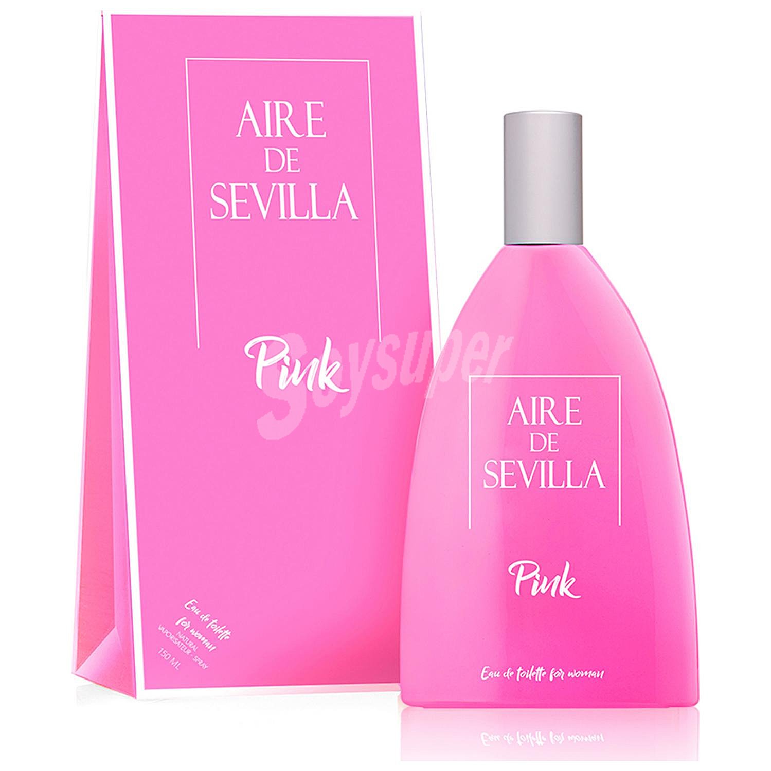 Eau de toilette para mujer con vaporizador en spray pink