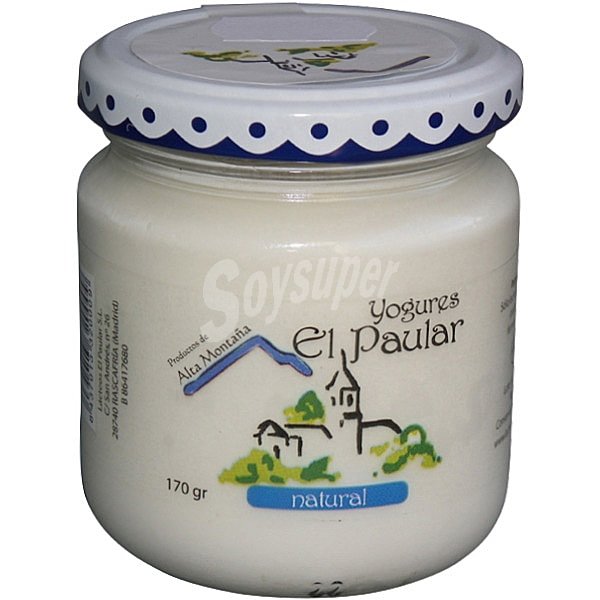 Yogur natural