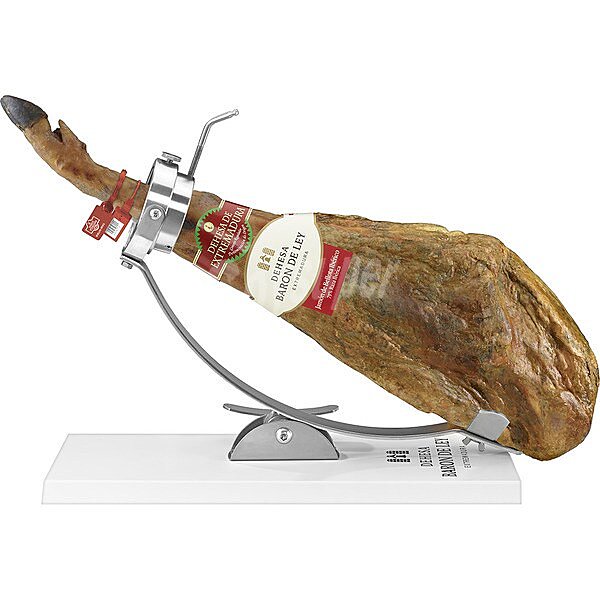 Jamón de bellota ibérico 75% raza ibérica DOP Dehesa de Extremadura corte a cuchillo