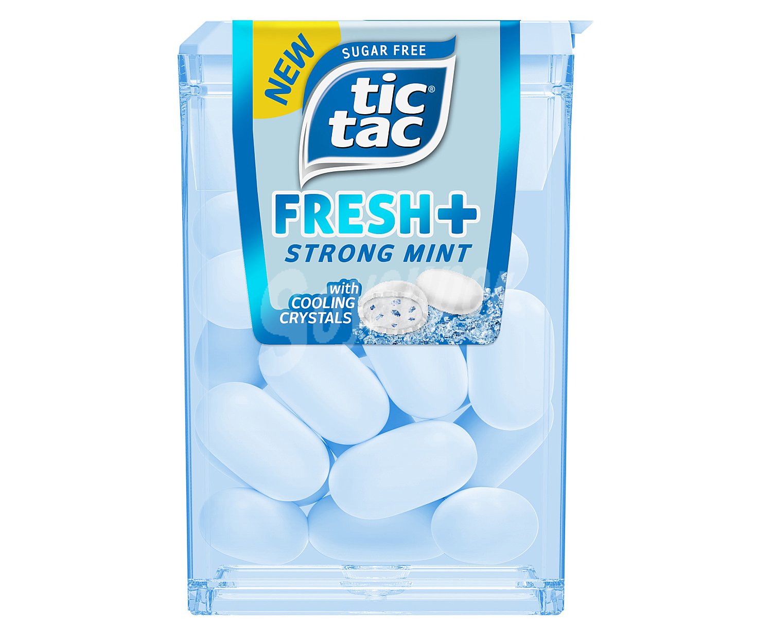 Caramelos con sabor a menta con cristales de xilitol tic-tac 11,9 g.