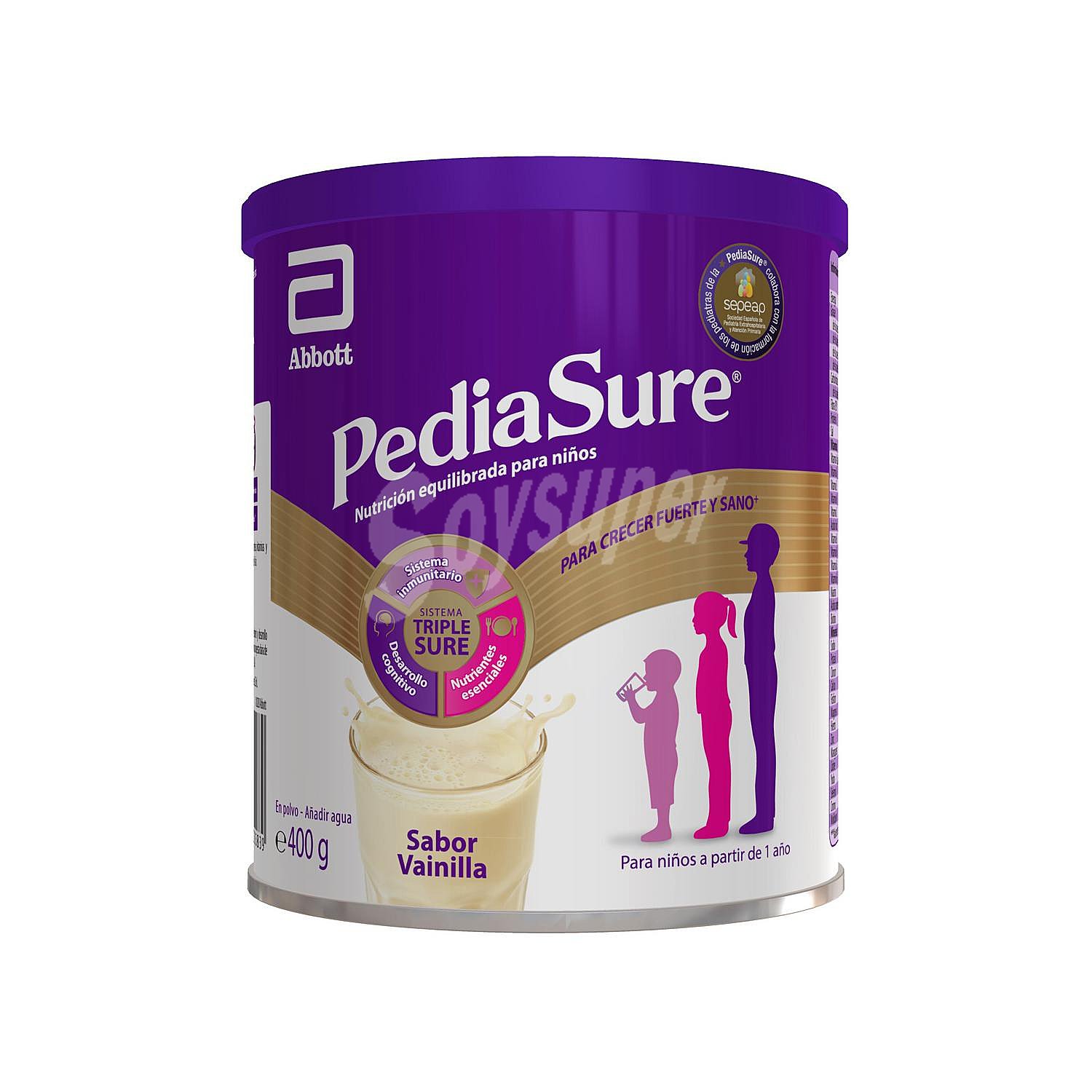 Complemento alimenticio desde 12 meses sabor vainilla Pediasure