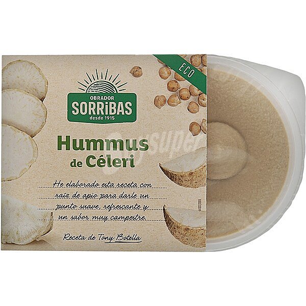 Hummus de céleri ecológico