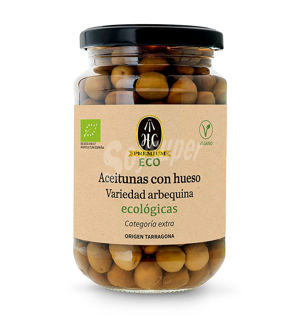 Aceitunas hc premium arbequina eco