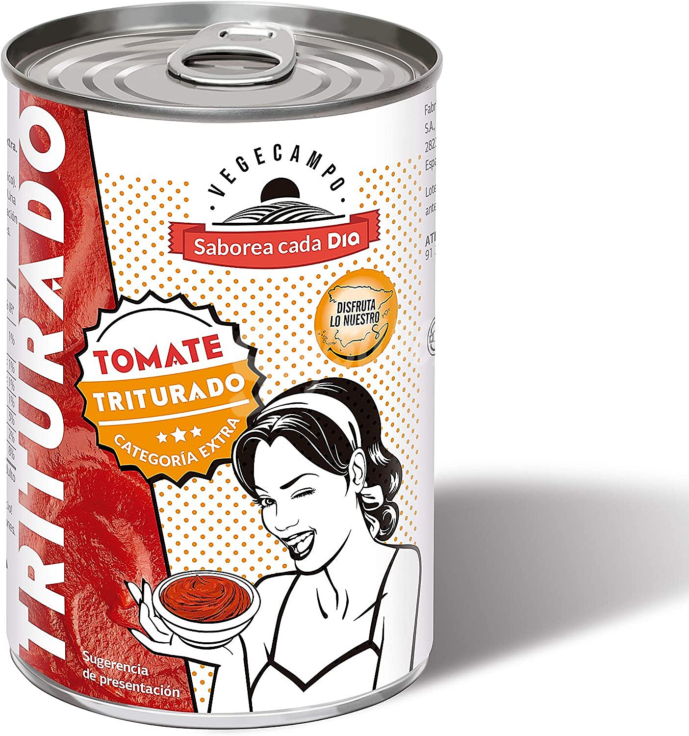 Tomate triturado Vegecampo