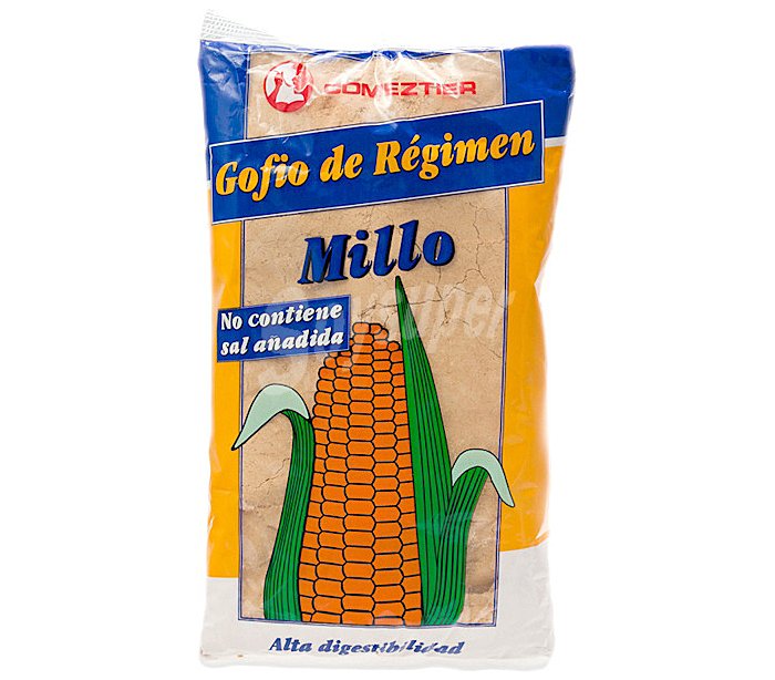 Gofio de maíz especial para régimen