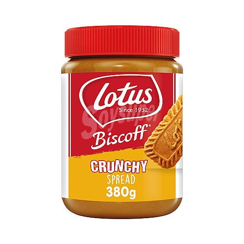 Lotus Crema para untar de galleta caramelizada crujiente lotus Biscoff