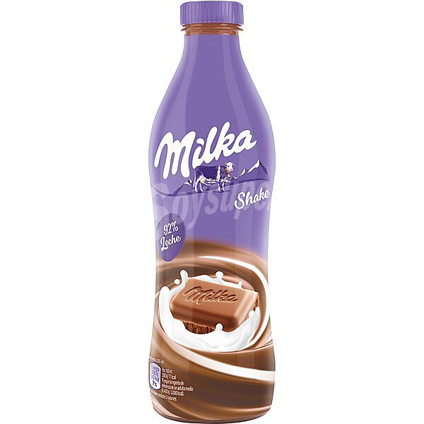 Shake batido de Chocolate con 92% de leche UHT