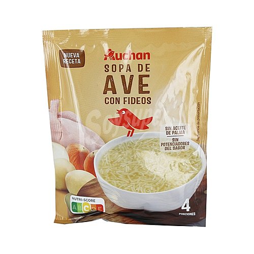 Producto alcampo Sopa de ave con fideos producto alcampo