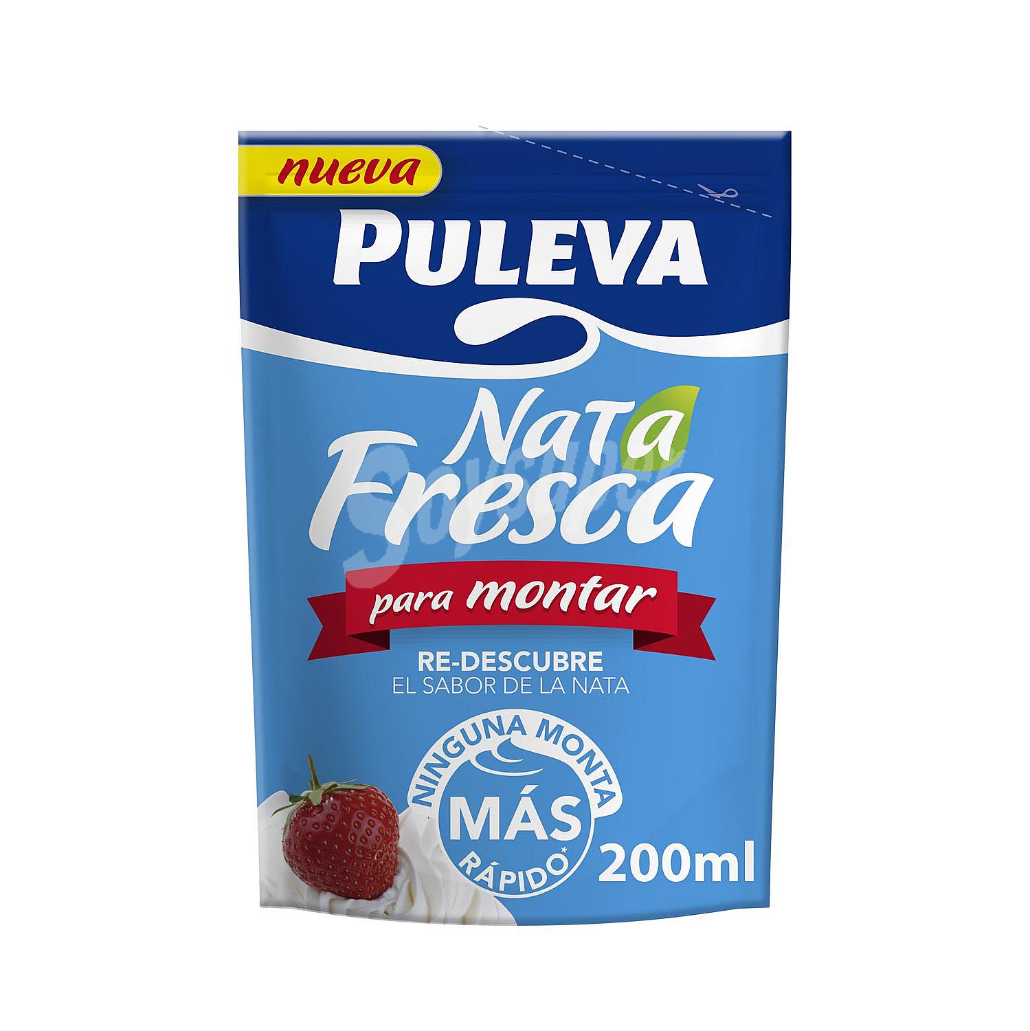 Nata para montar fresca sin gluten Pouch