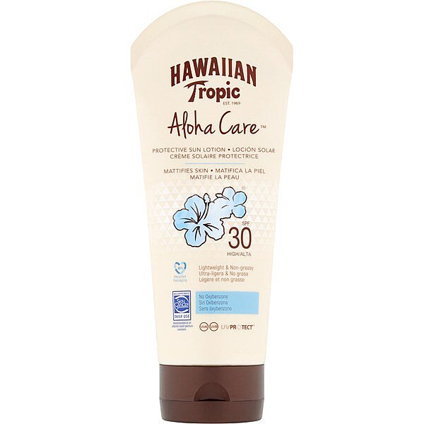 Aloha Care loción solar matificante SPF-30