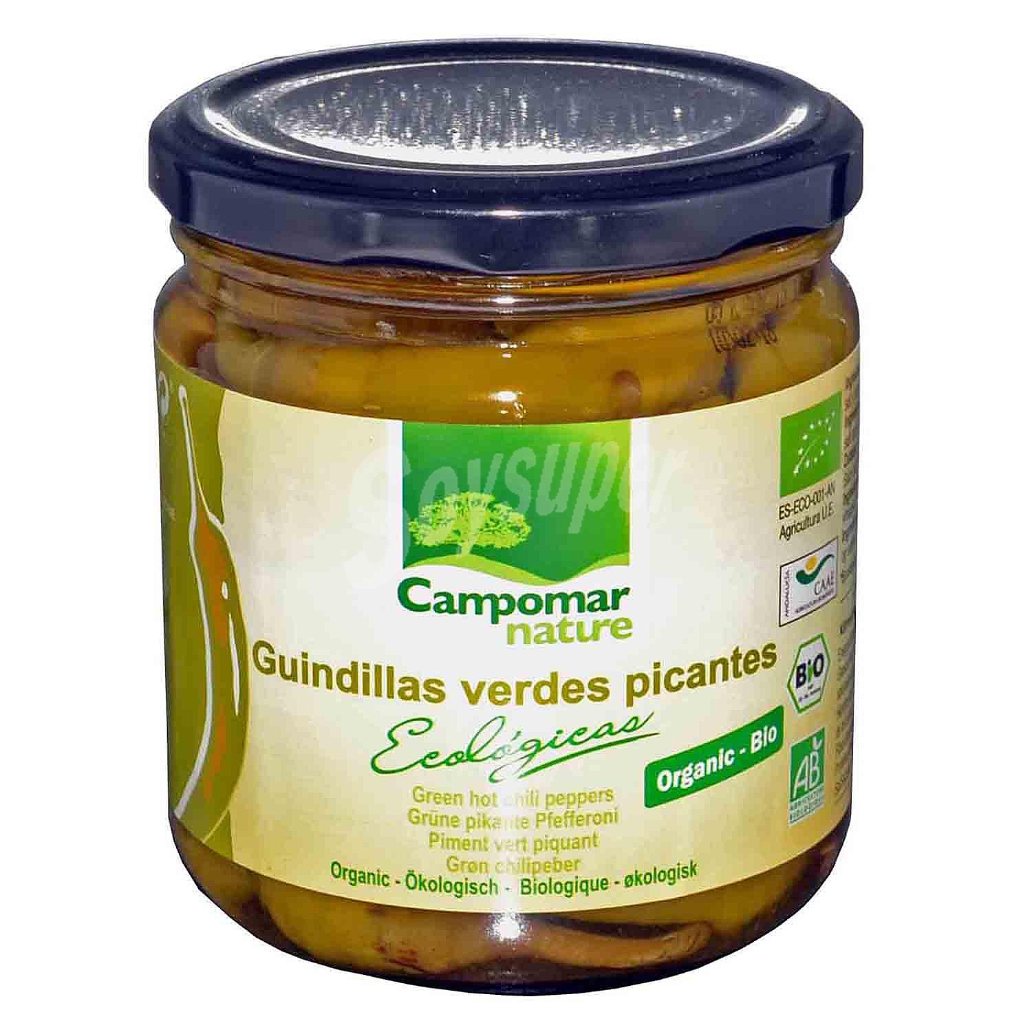 Guindillas verdes picante ecológicas