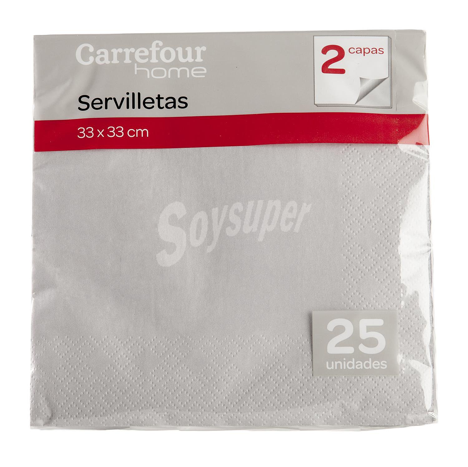 Servilletas carrefour home - Gris