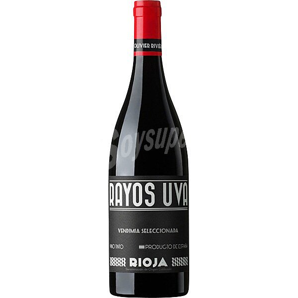 Rayos Uva vino tinto tempranillo y graciano doca Rioja