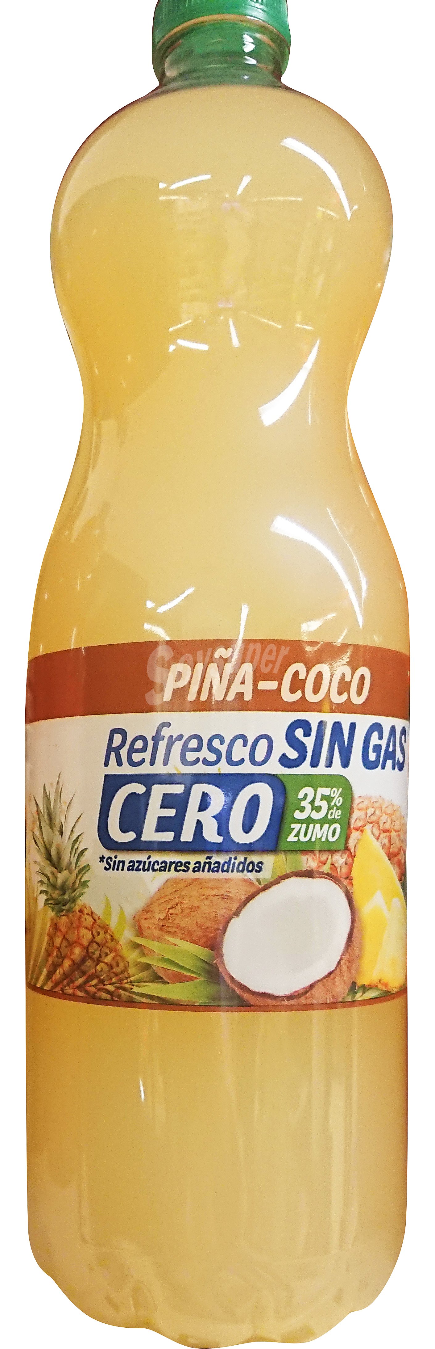 Refresco piña coco sin gas cero 35% zumo