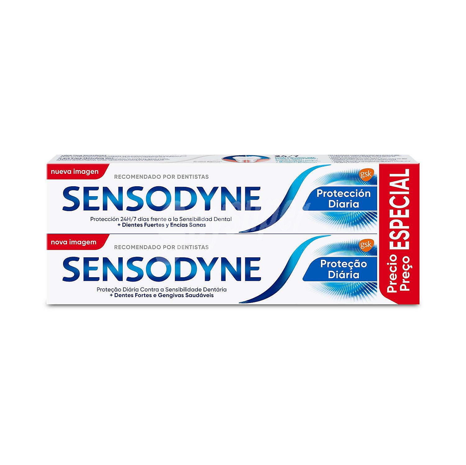 Dentífrico para dientes sensibles Protección Diaria Sensodyne