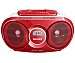 Reproductor de CD portátil USB reproductor, sintonizador digital de radio FM, color rojo AZ215R/12