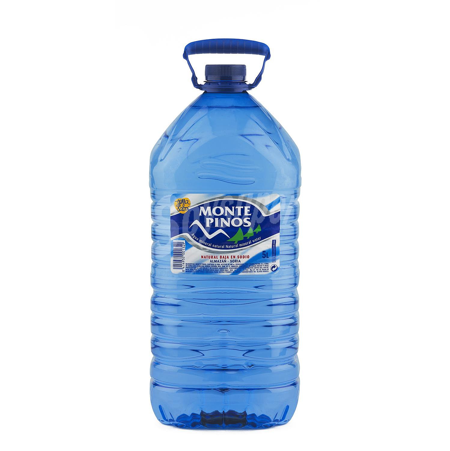 Agua mineral Monte Pinos natural