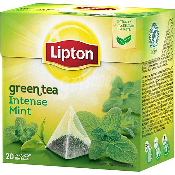 Té verde aromatizado con menta