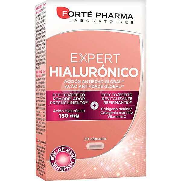 Expert Hialuronico esencia natural de la piel caja 30 capsulas