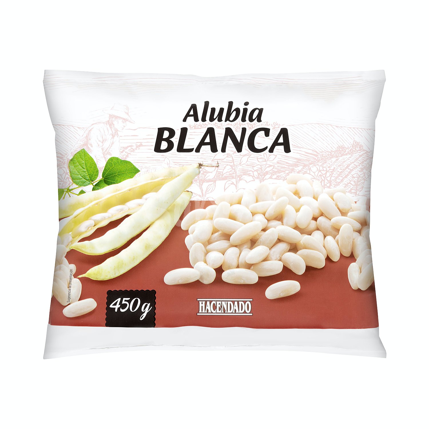 Alubia blanca congelada