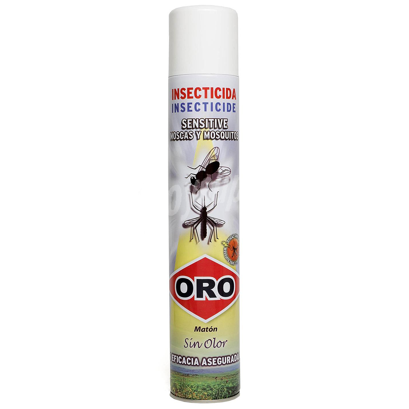 Insecticida sensitive moscas y mosquitos son olor Oro