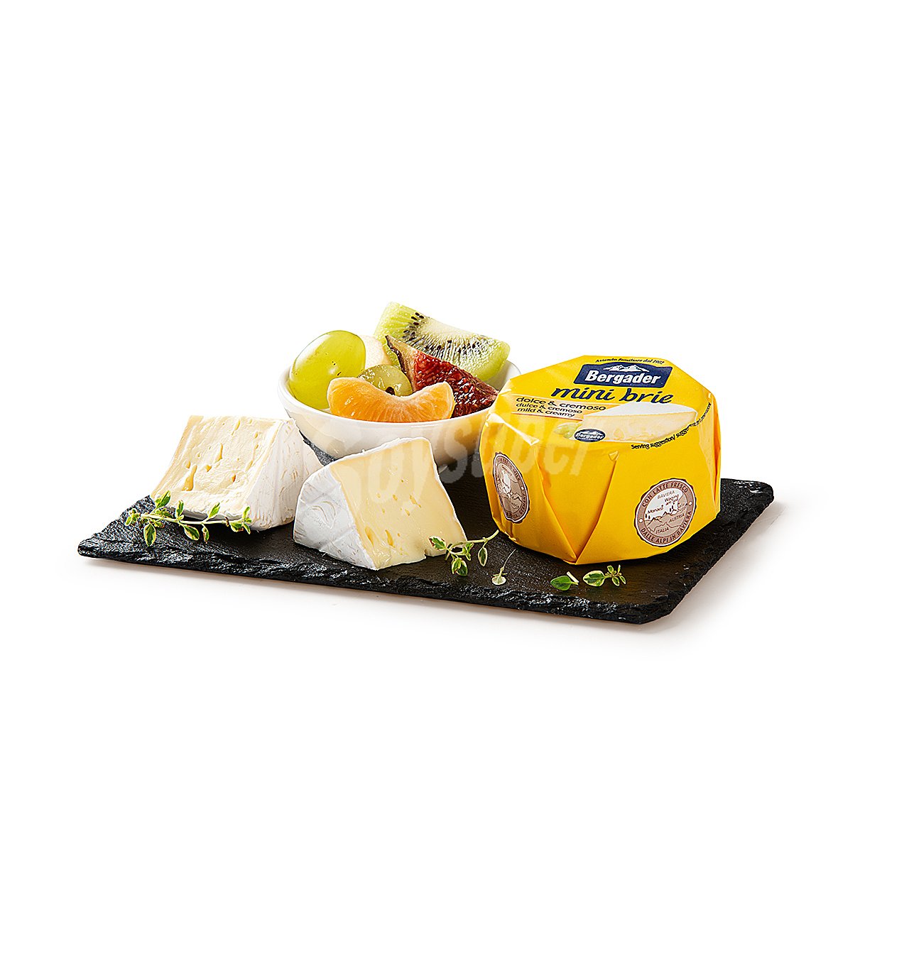 Queso bergader brie mini