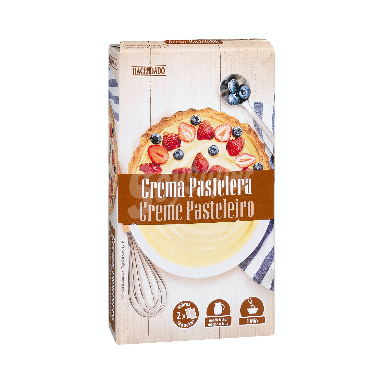 Crema pastelera para preparar