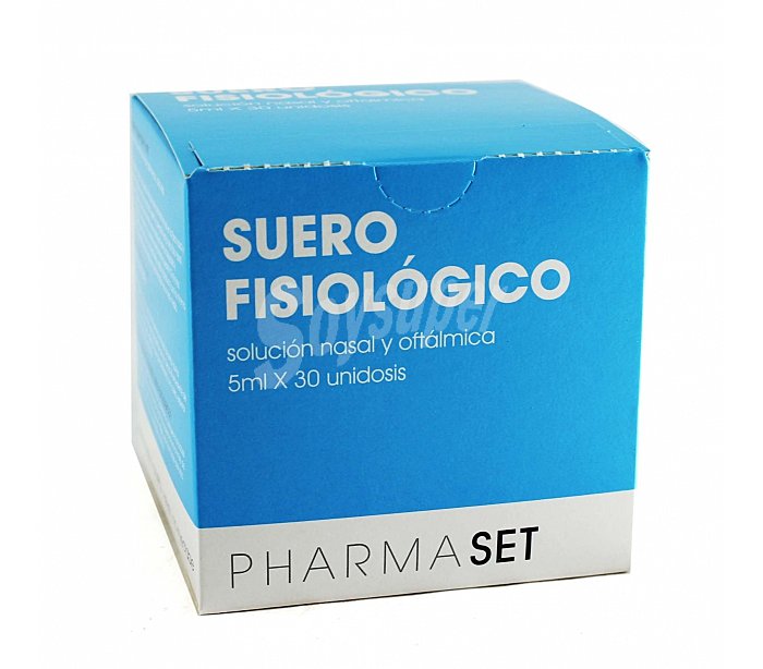 Suero fisiológico para higiene nasal y ocular