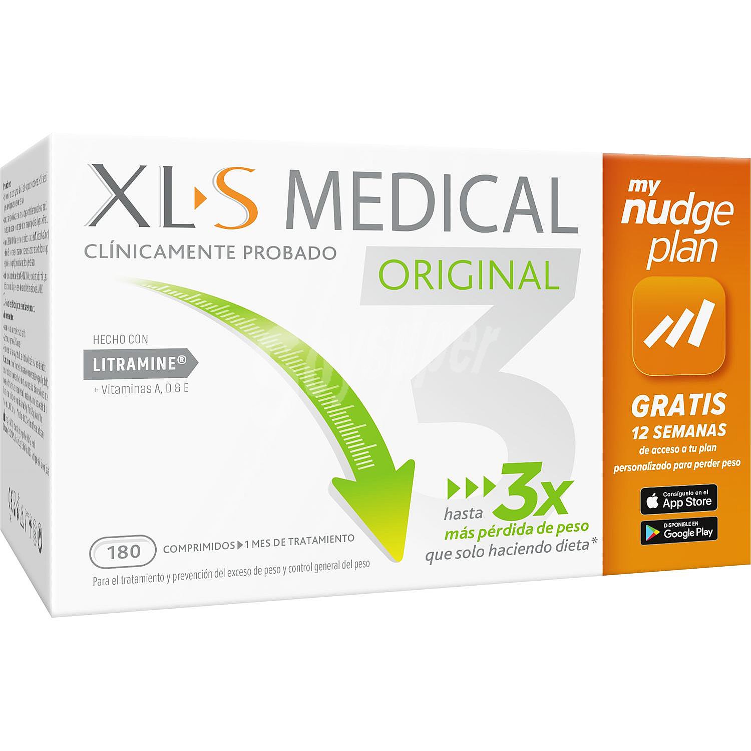 Complemento alimenticio para el control de peso XLS Medical