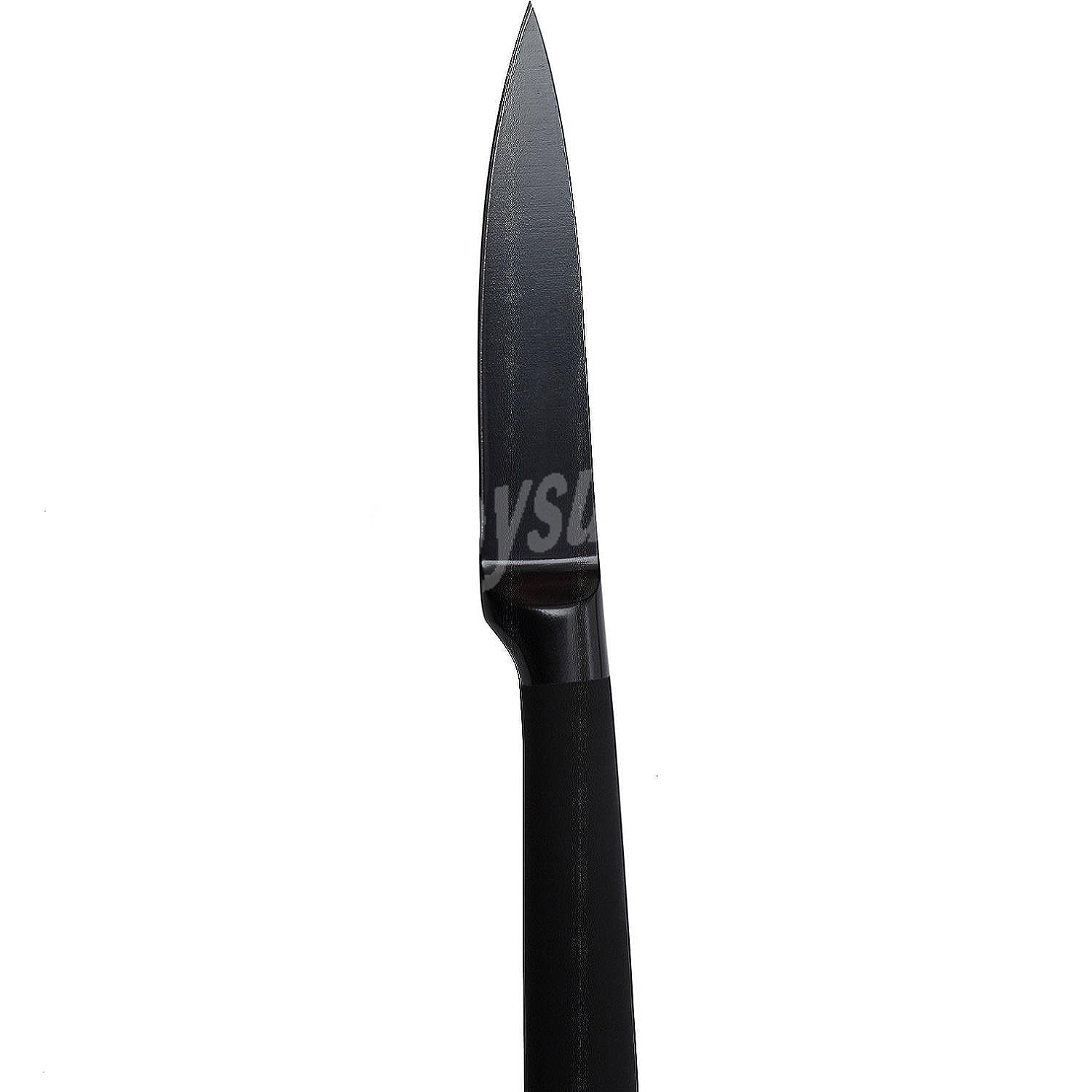 Cuchillo Pelador de Acero Inoxidable bergner Black Blade cm - Negro