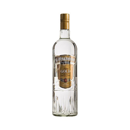 Lithuanian Vodka lituano con tripe destilación y filtrado cuatro veces lithuanian Gold