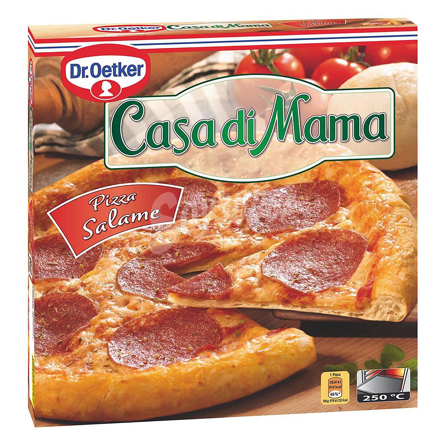 Pizza de salami casa DI mama