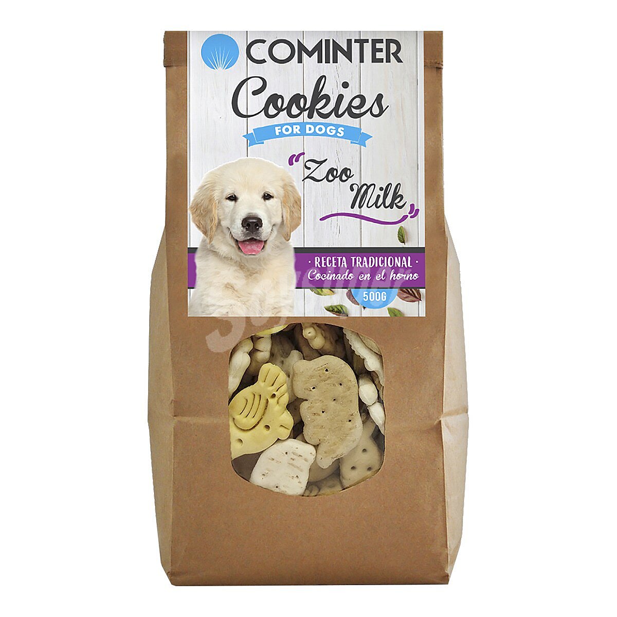 Snacks para perros Cookies For Dogs Zoo Milk