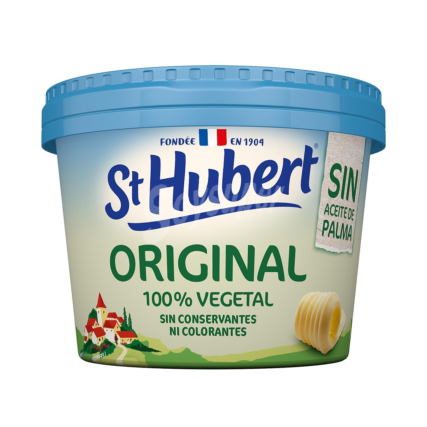 Margarina Original 100% vegetal St. Hubert sin aceite de palma