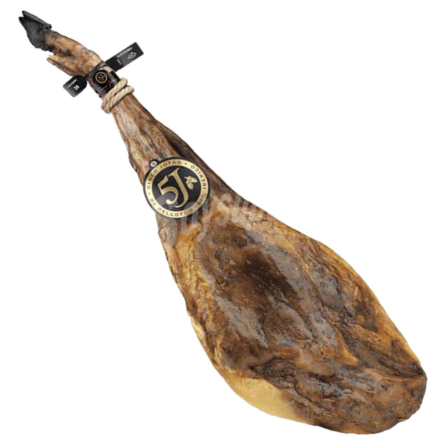 Jamón de bellota ibérico 100% raza Ibérica 5 Jotas pieza