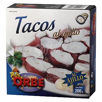 Tacos al ajillos Orbe