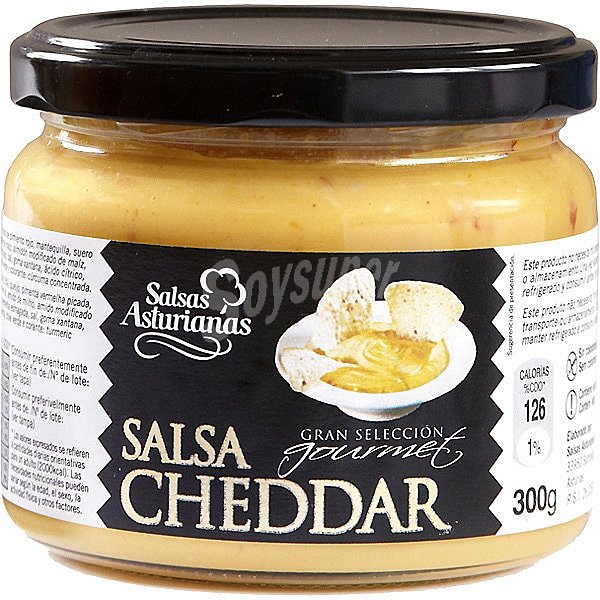 Salsa cheddar