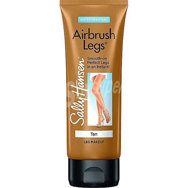 Airbrush Legs maquillaje para piernas resistente al agua tono Tan Hansen