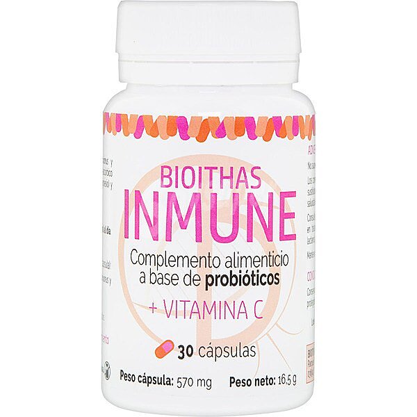 Inmune complemento alimenticio a base de probióticos con vitamina C ápsulas