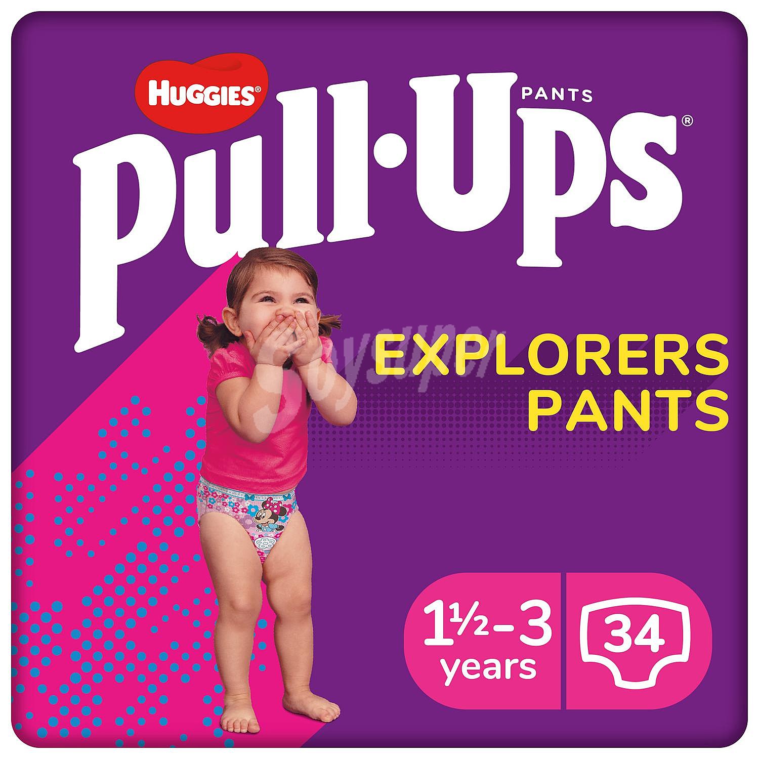 Pants Pull-Ups niña Huggies T5 34 ud