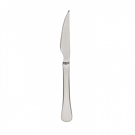 Cuchillos Chuleteros Acero Inoxidable bergner Munich Silver Shin - Plata