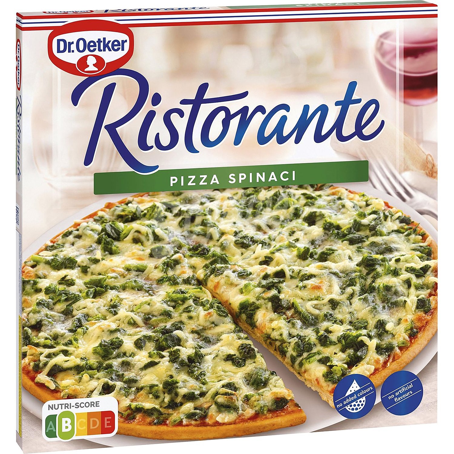 Ristorante pizza spinaci