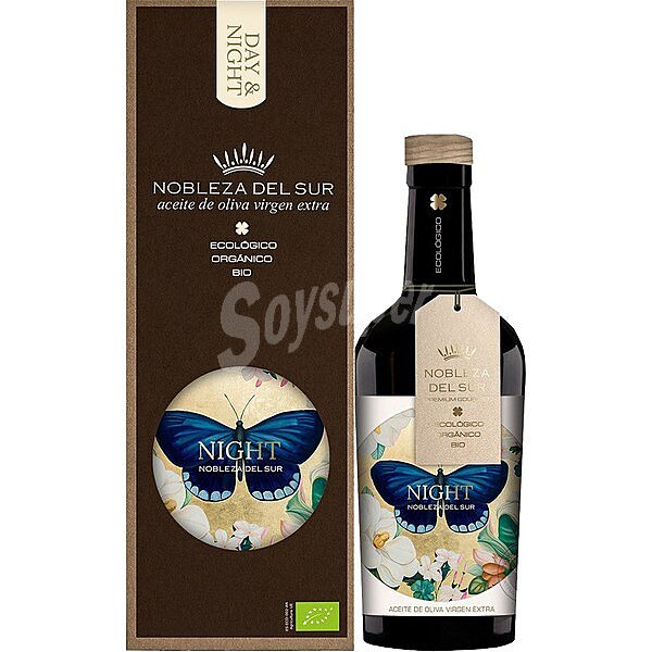 Nobleza DEL SUR Night aceite de oliva virgen extra plurivarietal ecológico