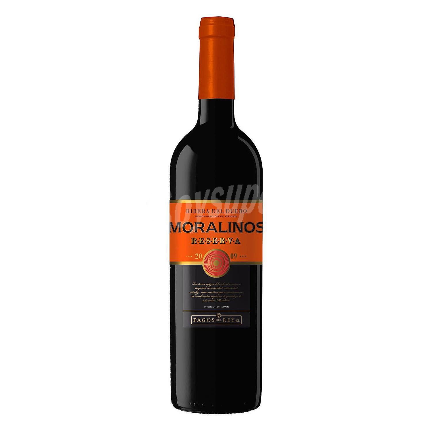 Vino D.O. Ribera del Duero tinto reserva Moralinos