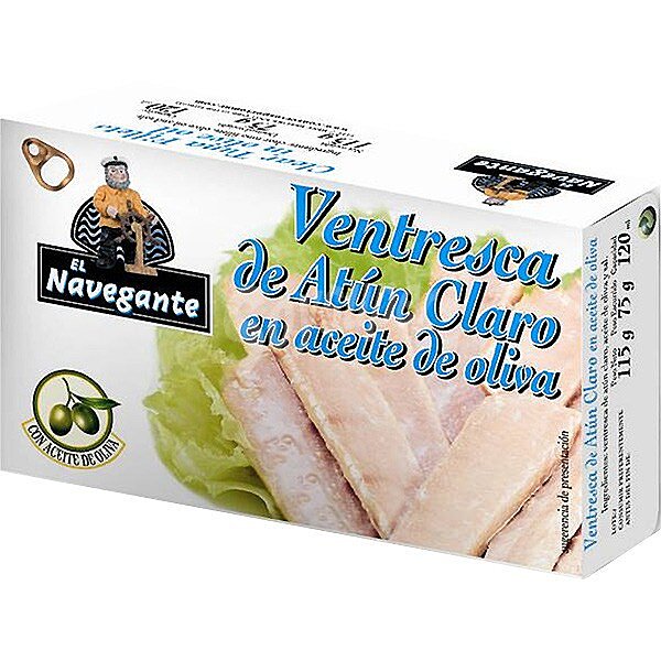 Ventresca de atún claro en aceite de oliva