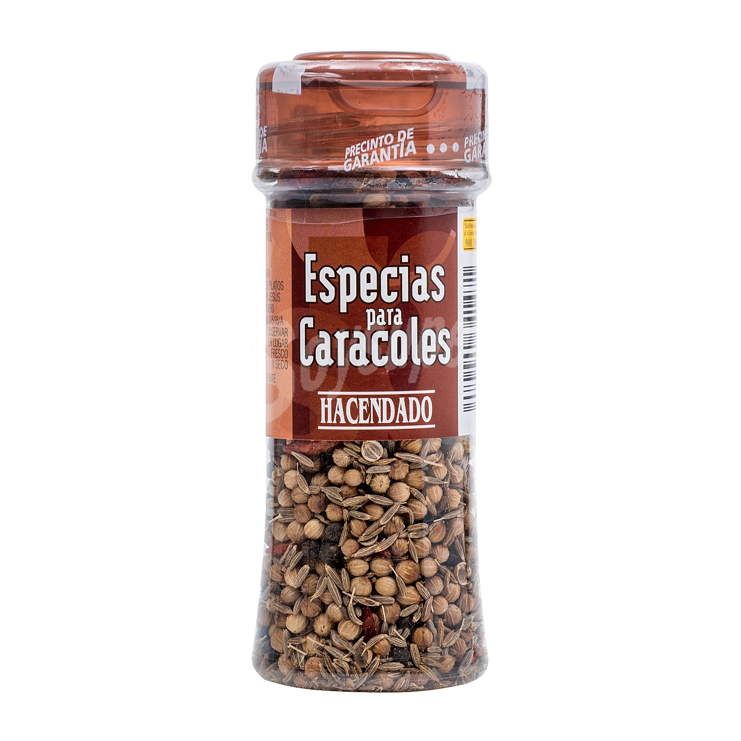 Especias caracoles (tapón marron)