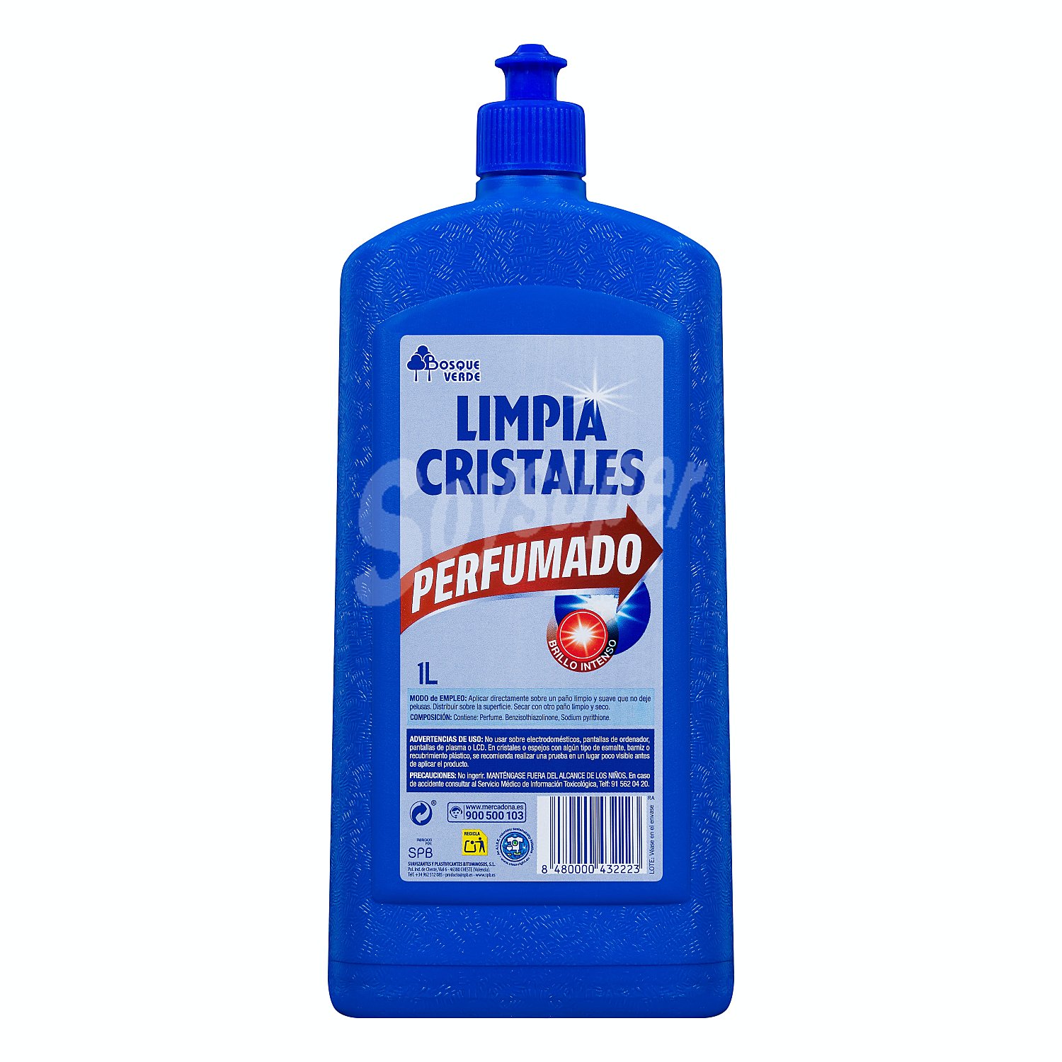 Limpiacristales perfumado