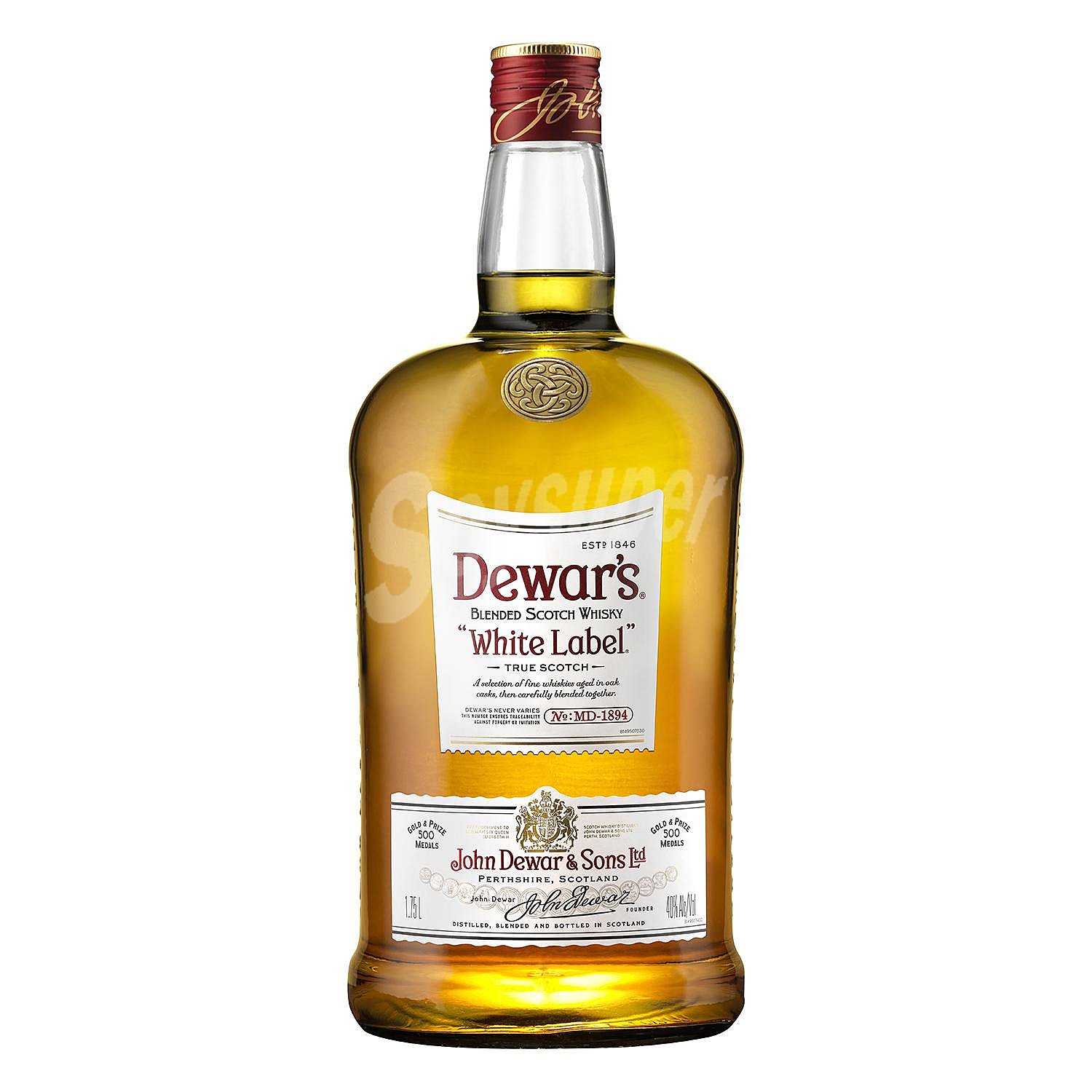 Whisky Dewar's escocés